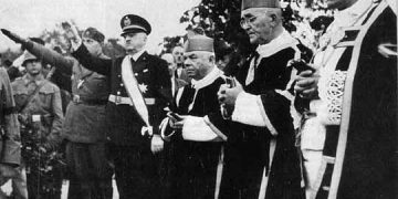 Alojze Stepinac sa Ustašama